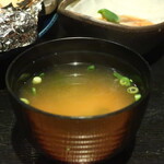 北の味紀行と地酒 北海道 - わかめと青ねぎのみそ汁