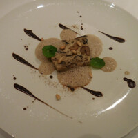 レザンファン ギャテ - 帆立貝と７種類のきのこ、栗の温かいテリーヌ