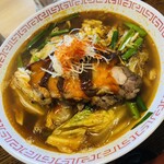 中華そば麦右衛門 - ピリ辛スタミナ中華そば･:*+.\(( °ω° ))/.:+