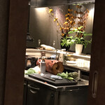 グラール - 個室から見えるキッチン