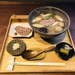 手打蕎麦 こより - 鴨南蛮そば