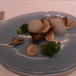 フロリレージュ - 和歌山県産　鮎のフリット　きゅうりとサマートリュフ