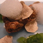 フロリレージュ - 和歌山県産　鮎のフリット　きゅうりとサマートリュフ