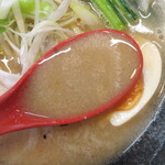 Menya Tenya Wanya - 豚骨魚介醤油ラーメン/スープ