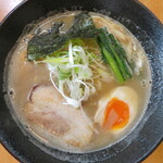 麺屋てんやわんや - 豚骨魚介醤油ラーメン/アップ
