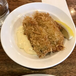 かつれつ四谷たけだ - 牡蠣フライです