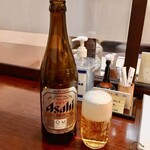 Unagi Semmon Tenai Kawa - 瓶ビール＠770円