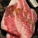 Wagyuu Yakiniku Sei - 和牛しゃぶ焼き880円