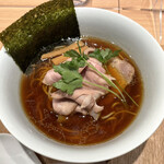 ラーメンWalkerキッチン - 「四つ葉そば（東京シャモVer.）」1200円