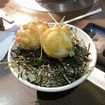 ブルスタ オラムー - 天玉海苔ご飯？