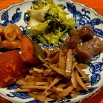 栄夏 - おばんざい盛り合わせ