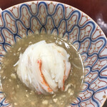 日本料理 太月 - フルコース１６５００円。松葉蟹の蒸し物 蟹味噌餡。蟹の旨味、風味が、とても濃く、とーっても美味しかったです（╹◡╹）（╹◡╹）