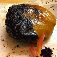 割烹 やました - 茄子田楽。白味噌と赤味噌仕立