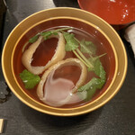  うなぎ川菊 - お吸い物