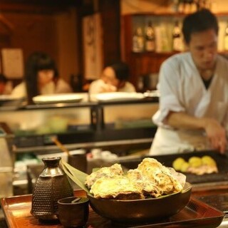 【北海道厚岸産】牡蠣マルえもん等、厳選素材を調理しています。