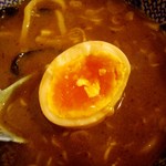 中華蕎麦 とみ田 - 特製つけそば（大）　味玉