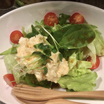 和洋酒彩 のんのん - 明太ポテトのサラダ
            野菜は食べないとね。