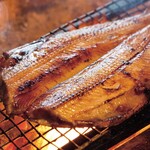 Grilled Hokkaido striped mackerel