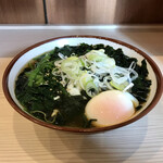 そばの神田 東一屋 - アサソバビンボー！　
      朝そば＋わかめ！