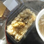 奥松島公社 焼がき施設 - 食べるべき逸品『牡蠣ご飯』