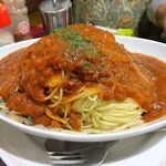 アーモンド - ボロネーゼ（大盛）1,020円（コーヒー付き）