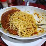 アーモンド - ボロネーゼ（大盛）1,020円（コーヒー付き）