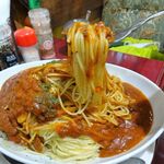 アーモンド - ボロネーゼ（大盛）1,020円（コーヒー付き）