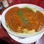 アーモンド - ボロネーゼ（大盛）1,020円（コーヒー付き）