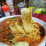 アーモンド - ボロネーゼ（大盛）1,020円（コーヒー付き）