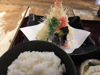 天ぷら 海馬 - ・天ぷら膳