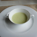 Resutoran Eizou - 枝豆のスープ