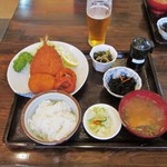 魚処丸正 - ミックスフライ定食