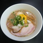 王者-23 - 豚骨魚介ラーメン(柚子)