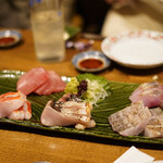 海の日  - 刺身盛り合わせ☆