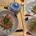 おぼんdeごはん - 鯛のごまダレだし茶漬け,おぼんデごはんららぽーと東郷(愛知県)食彩品館.jp撮影