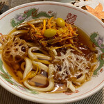かんてんぱぱショップ - 料理写真:冬至七種手打ちうどん