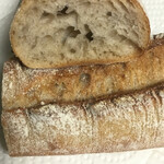 ブティック ル ブルターニュ - そば粉のバゲットの断面