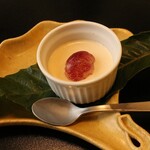 馳走 きむら - デザートは栗のプリン