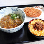 てら屋うどん   - カレーうどんと、トンカツと、そぼろ丼（仮称）