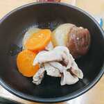 四ツ木製麺所 - 大根豚肉煮