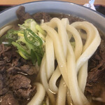 本格さぬきうどん　穂乃香 - 肉うどん