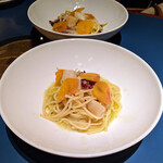 ブルーノート東京 - 『からすみとホタテのアーリオオーリオ』　２,４２０円（税サ込）