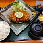 Mitsumi - 【2020.12.20(日)】三元豚ロースかつ定食(160g)2,750円