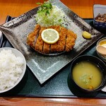 Mitsumi - 【2020.12.20(日)】三元豚ロースかつ定食(160g)2,750円