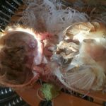 紋別プリンスホテル - 45 活毛ガニ姿造り&刺し盛り・活毛ガニ