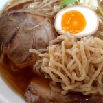 四季彩ラーメン 旭屋 - 酒田では自家製全粒粉麺は珍しい❗