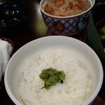 創意和食 野むら - 白御飯、だし