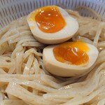 わ河馬 - 鶏白湯つけ麺+味タマ♪