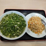 らーめん生島家 - Ｙセット(ラーメン+やき飯(小))