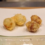 天ぷら 蕎楽亭 - 銀杏